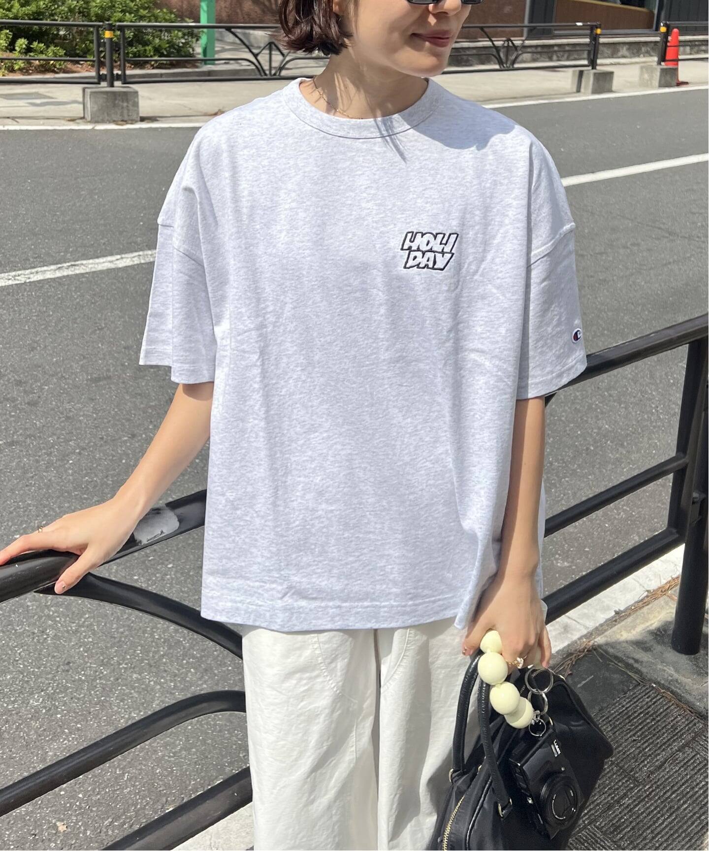 別注【CHAMPION*JOURNAL STANDARD by HOLIDAY】16s/1 Jersey T-SH（T