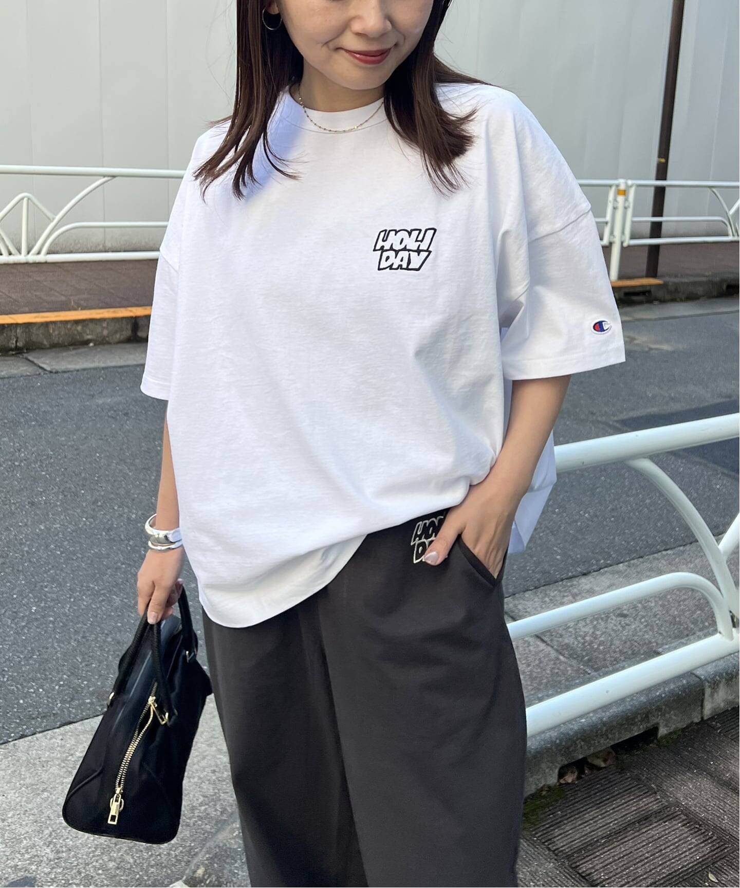予約》別注【CHAMPION*JOURNAL STANDARD by HOLIDAY】16s/1 Jersey T