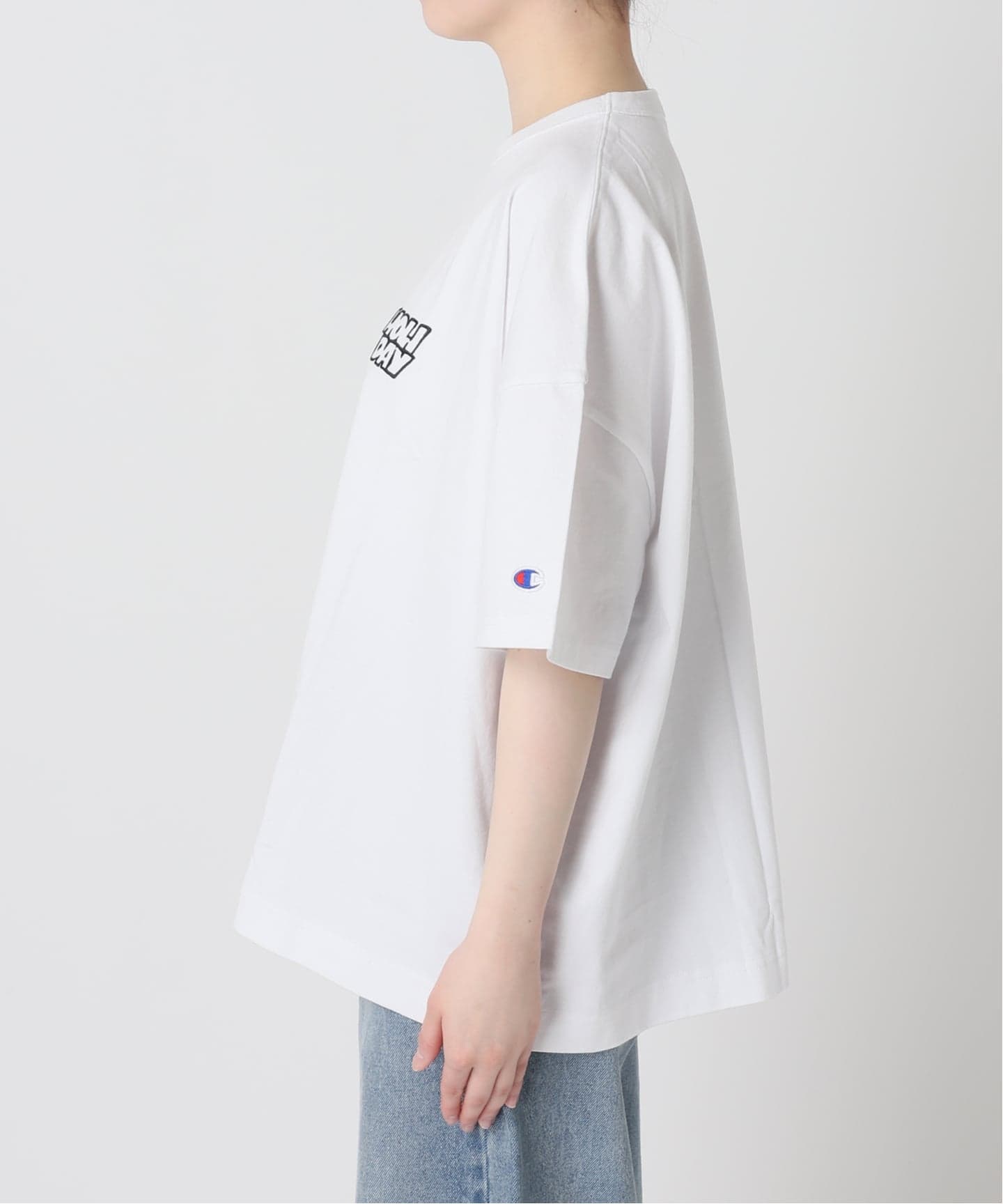 別注【CHAMPION*JOURNAL STANDARD by HOLIDAY】16s/1 Jersey T-SH（T