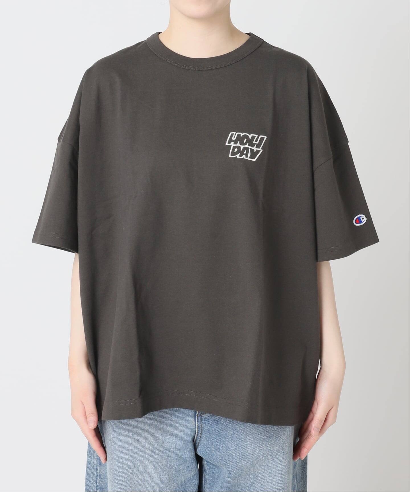 別注【CHAMPION*JOURNAL STANDARD by HOLIDAY】16s/1 Jersey T-SH（T