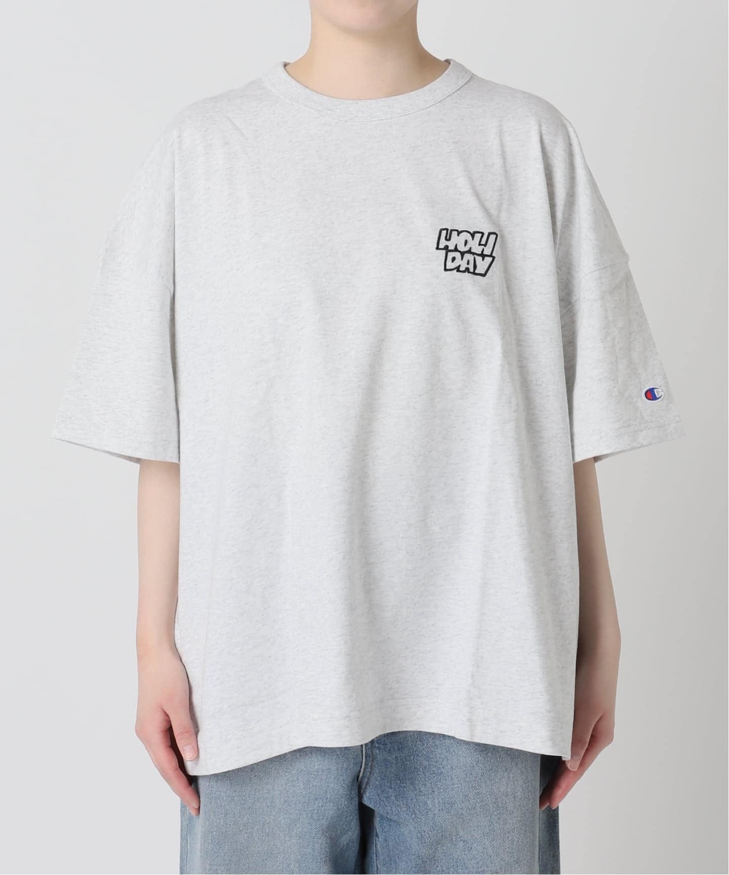 別注【CHAMPION*JOURNAL STANDARD by HOLIDAY】16s/1 Jersey T-SH（T