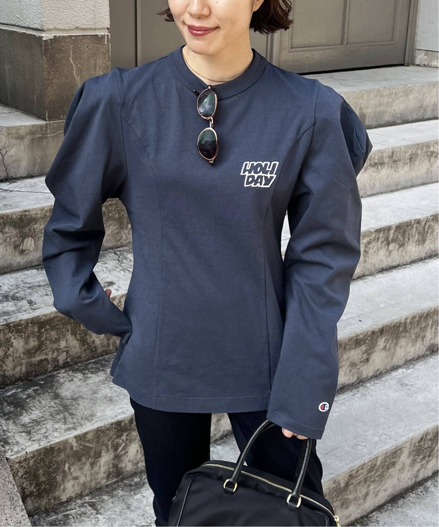 別注【CHAMPION*JOURNAL STANDARD by HOLIDAY】16s/1 Jersey PUFF（T