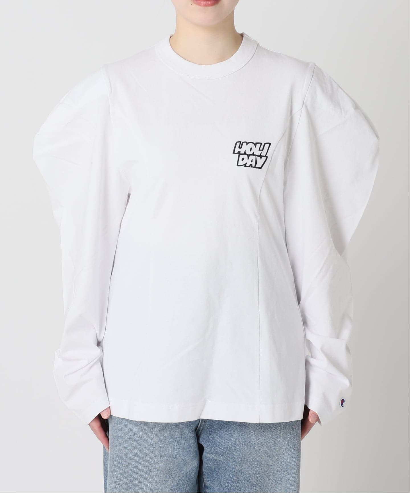 別注【CHAMPION*JOURNAL STANDARD by HOLIDAY】16s/1 Jersey PUFF（T