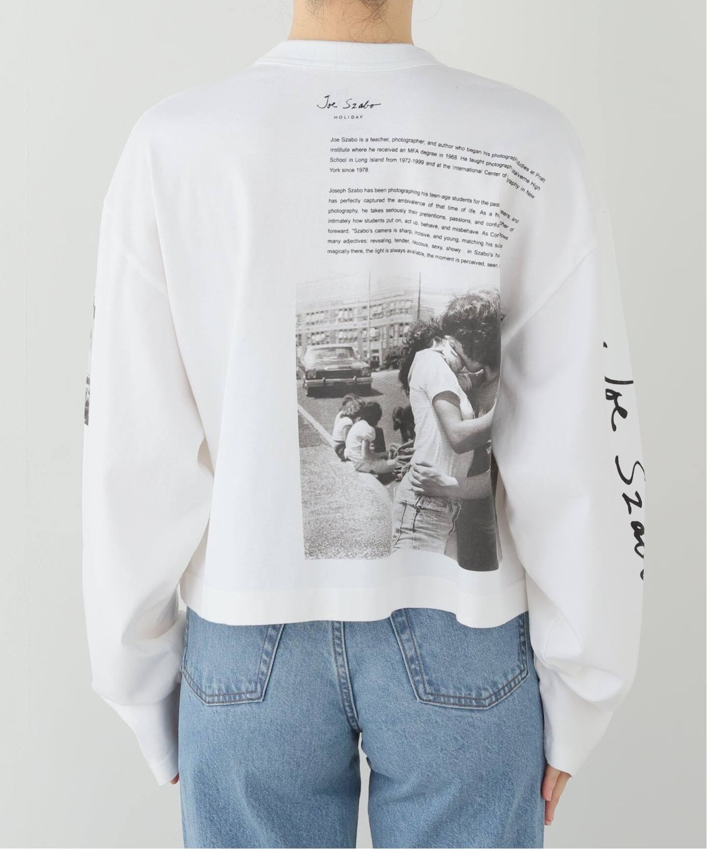 HOLIDAY/ホリデイ】SUPER FINE DRY CROPPED L/S T-SHI（Tシャツ