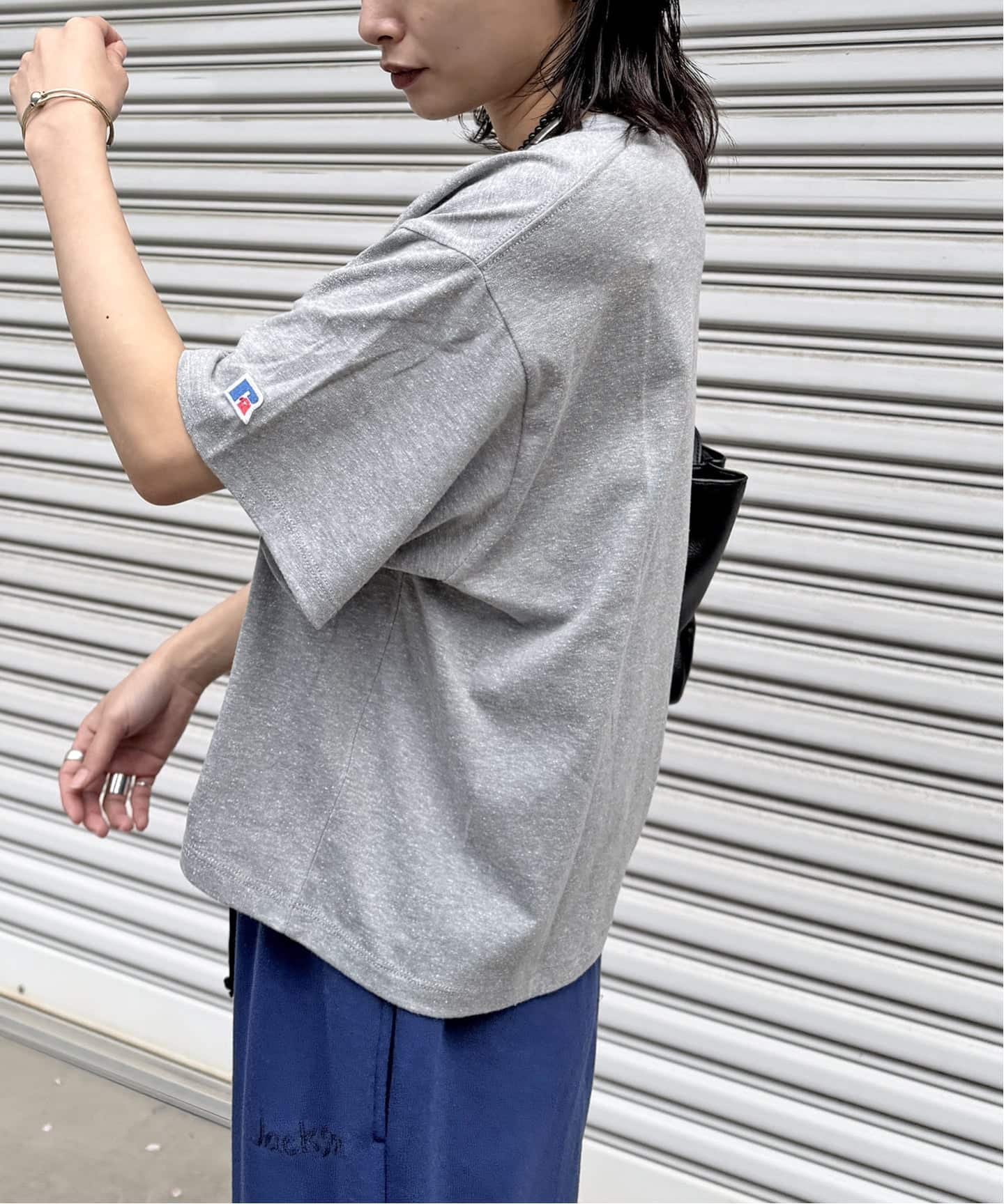別注【RUSSELL ATHLETIC *JM for JS】TCRテンジクロゴS/S（Tシャツ