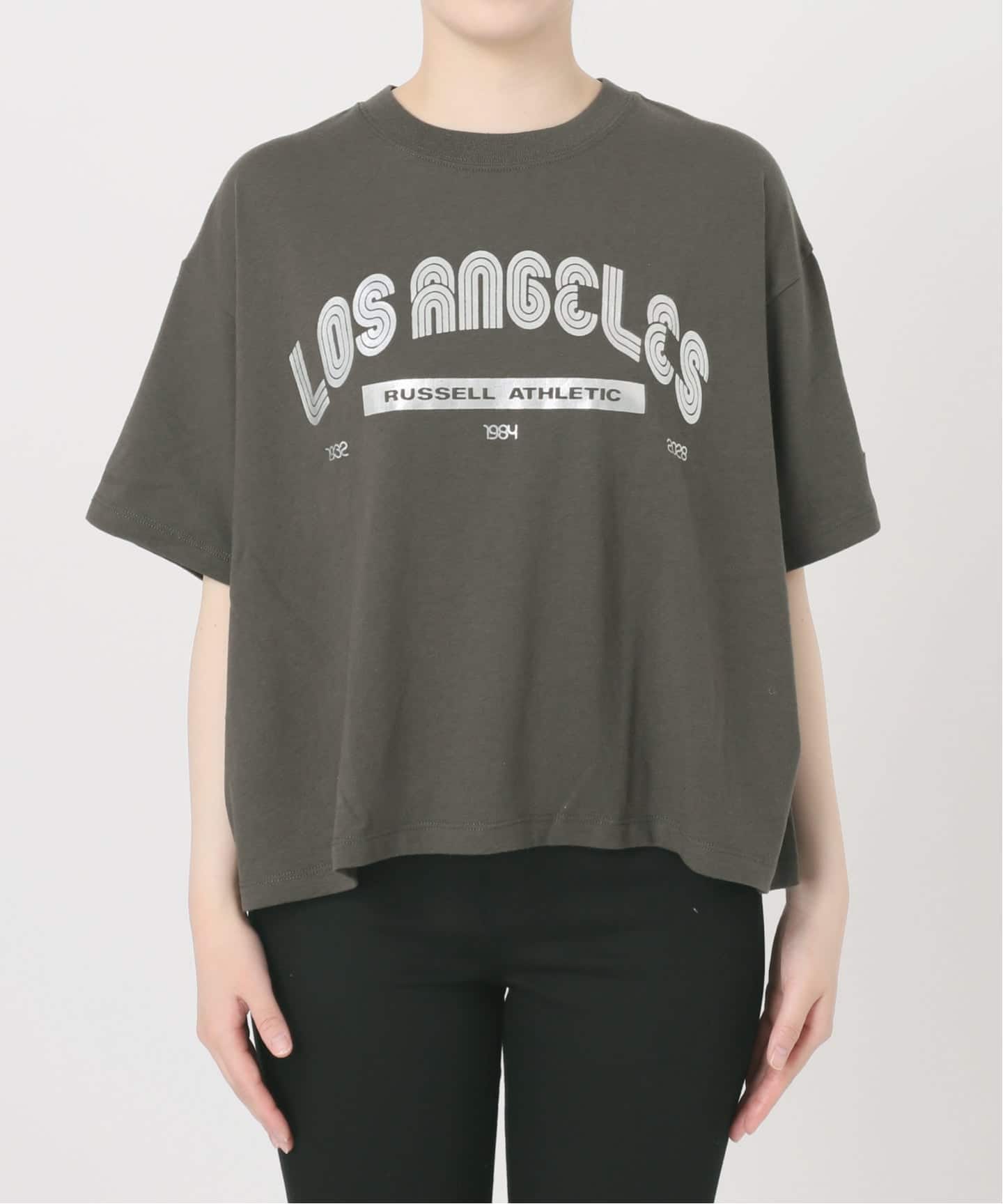 別注【RUSSELL ATHLETIC *JM for JS】TCRテンジクロゴS/S（Tシャツ