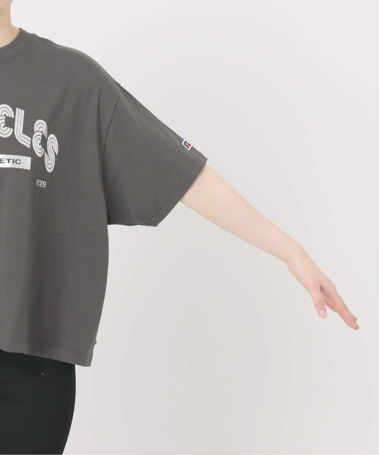 別注【RUSSELL ATHLETIC *JM for JS】TCRテンジクロゴS/S（Tシャツ