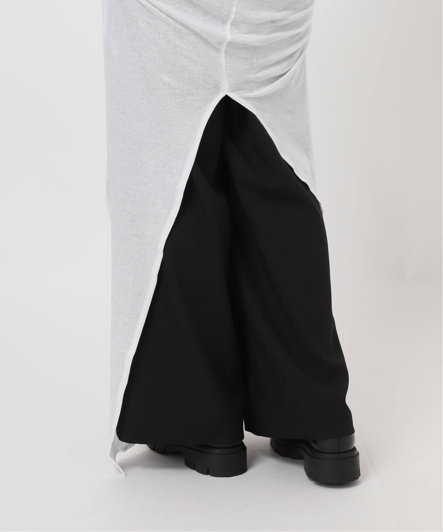 別注【Ayumi.Hamamoto×JOURNALSTANDARD】Draping Sheer Dress