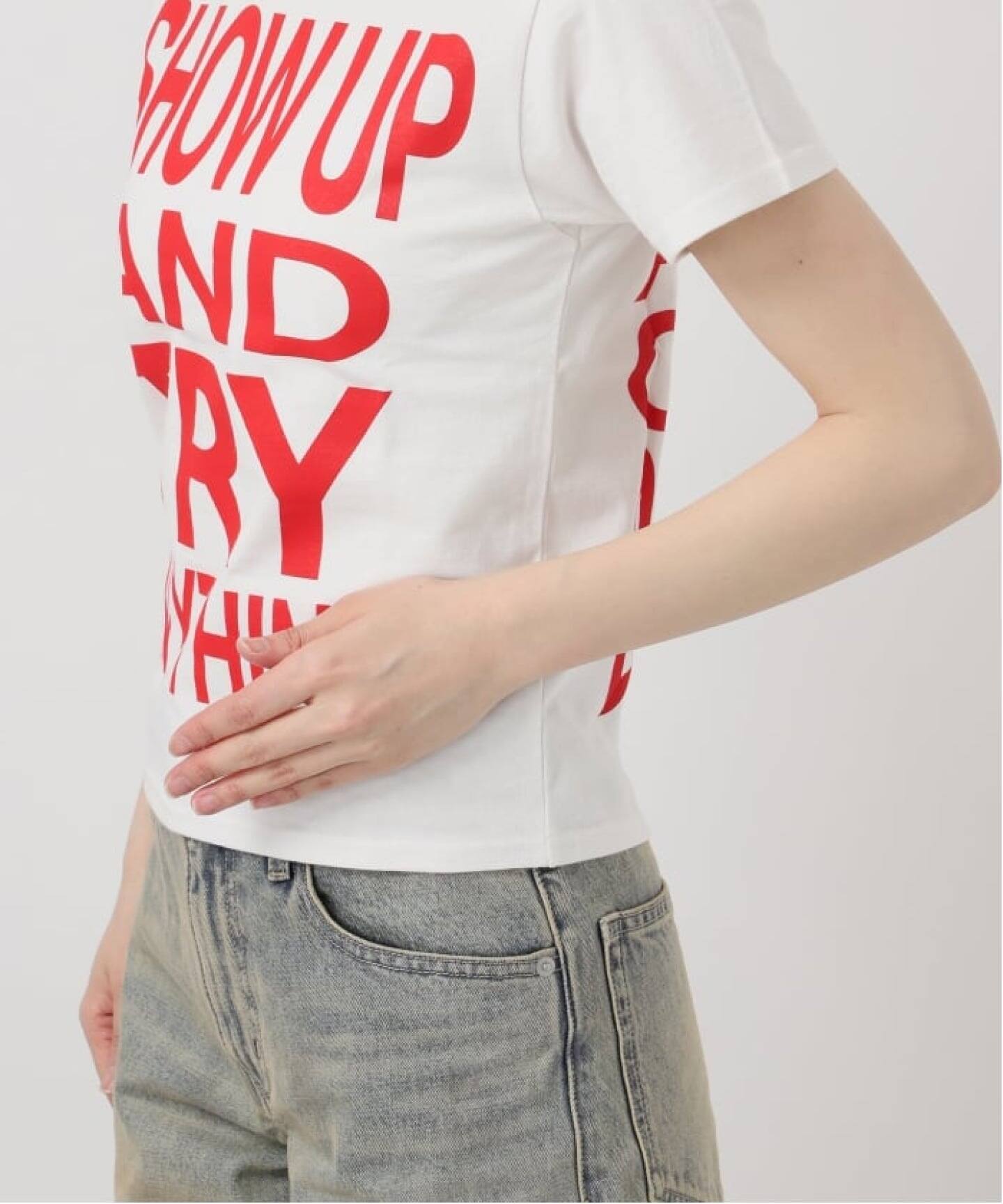 追加予約2》SHOW UP プリントTEE（Tシャツ／カットソー）｜Oriens