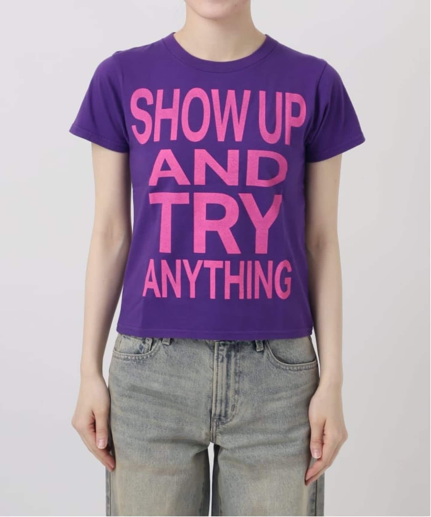 追加予約2》SHOW UP プリントTEE（Tシャツ／カットソー）｜Oriens
