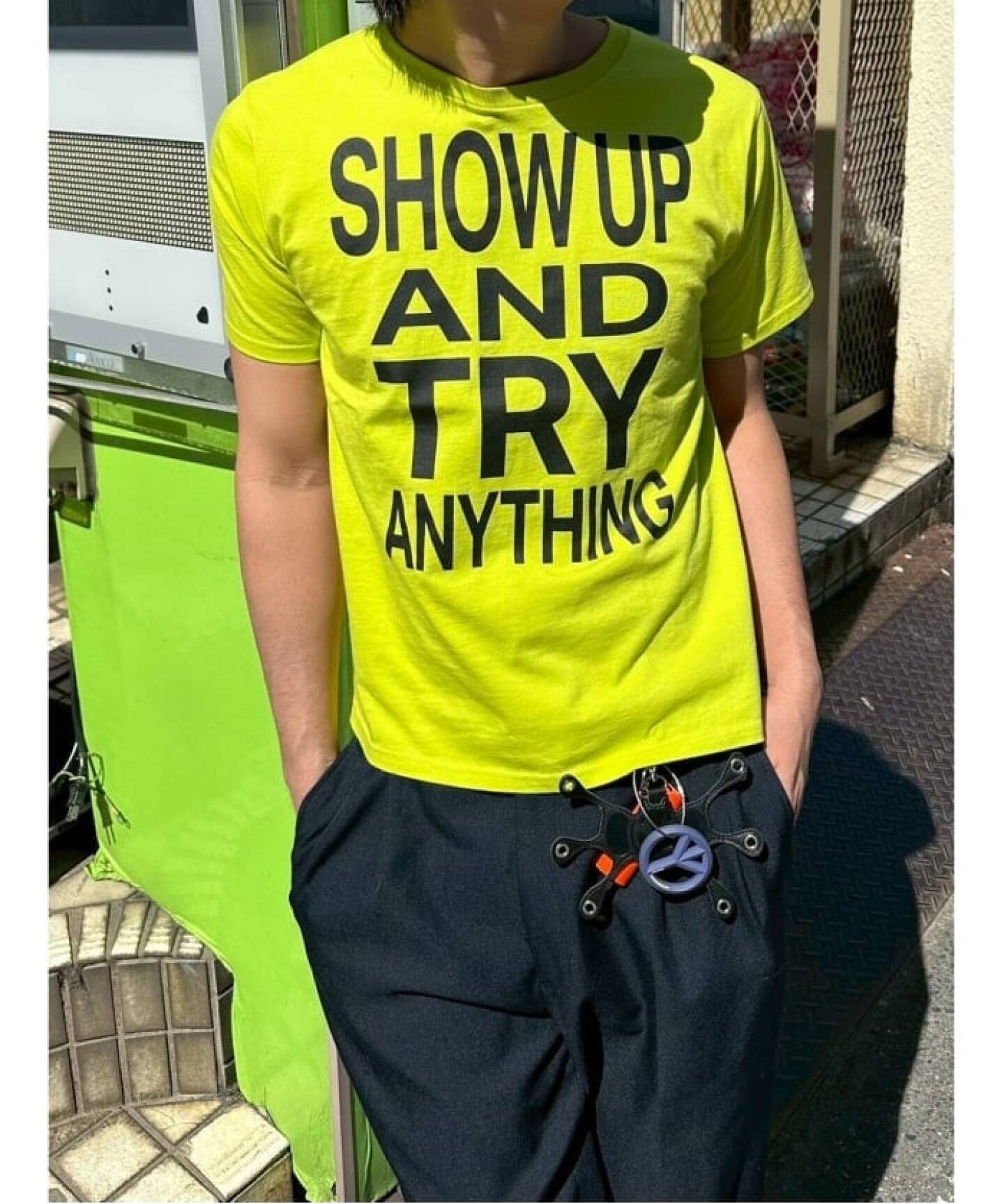 追加予約2》SHOW UP プリントTEE（Tシャツ／カットソー）｜Oriens