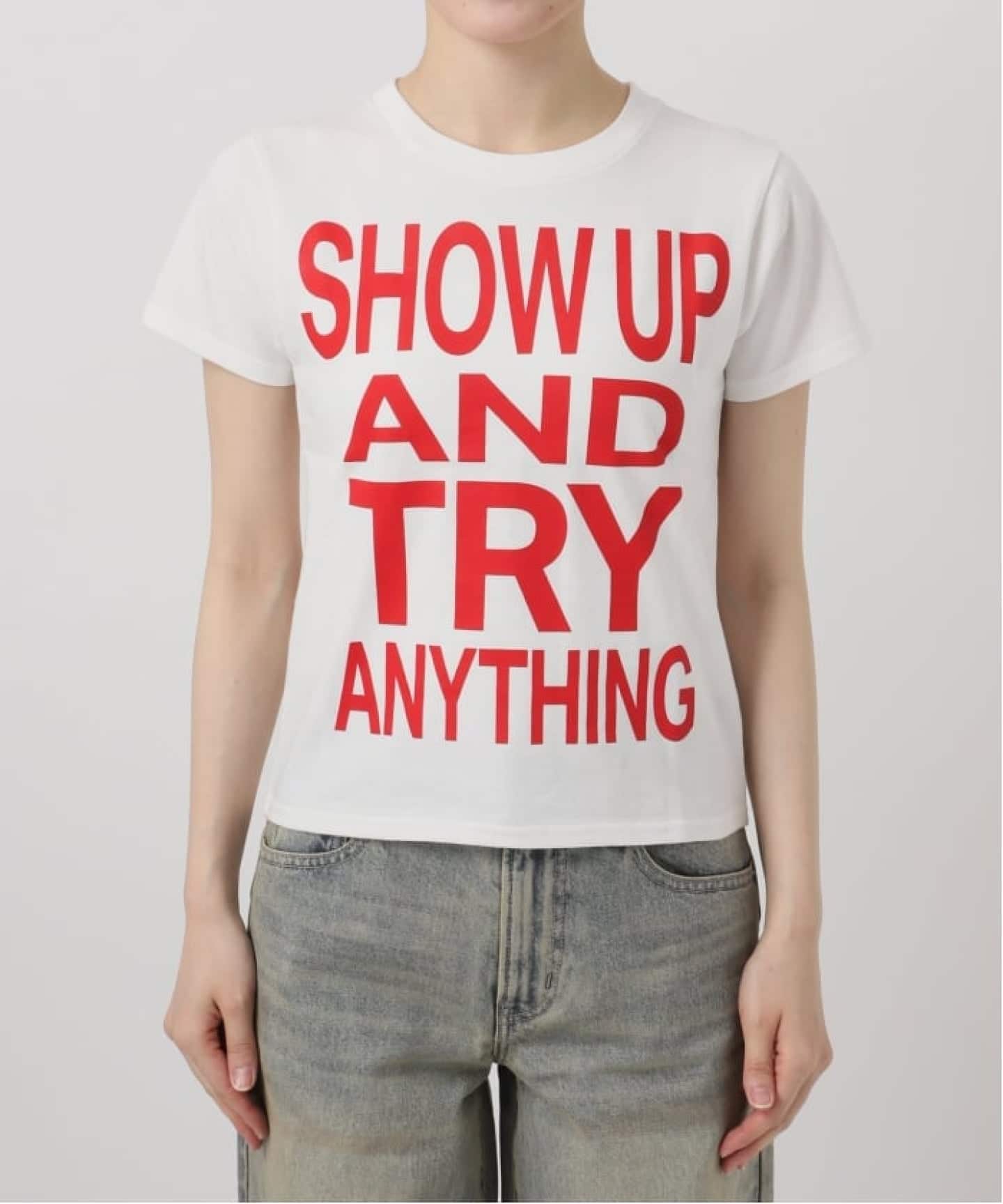 追加2》SHOW UP プリントTEE（Tシャツ／カットソー）｜Oriens JOURNAL