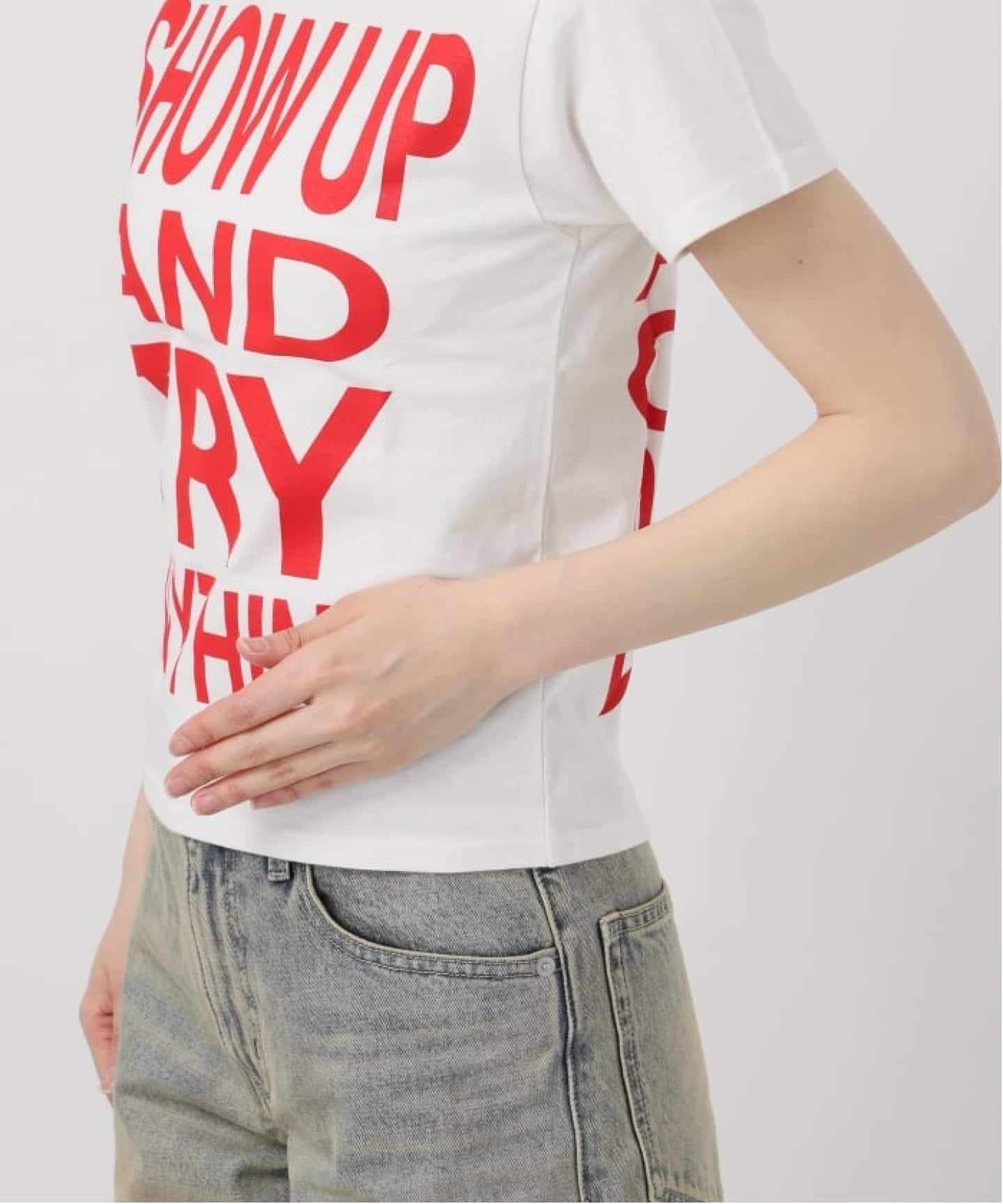 追加2》SHOW UP プリントTEE（Tシャツ／カットソー）｜Oriens JOURNAL
