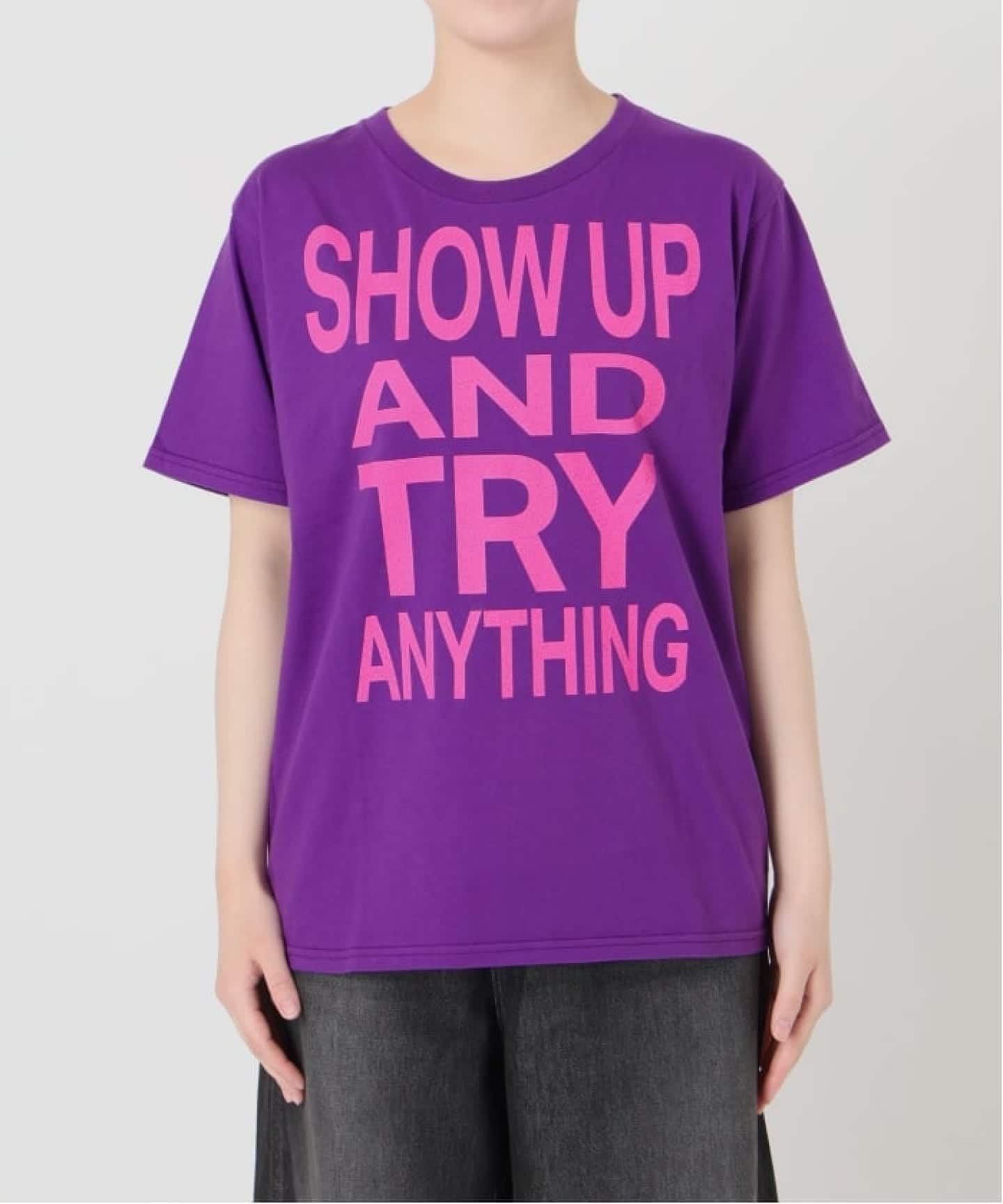 追加2》SHOW UP プリントTEE（Tシャツ／カットソー）｜Oriens JOURNAL