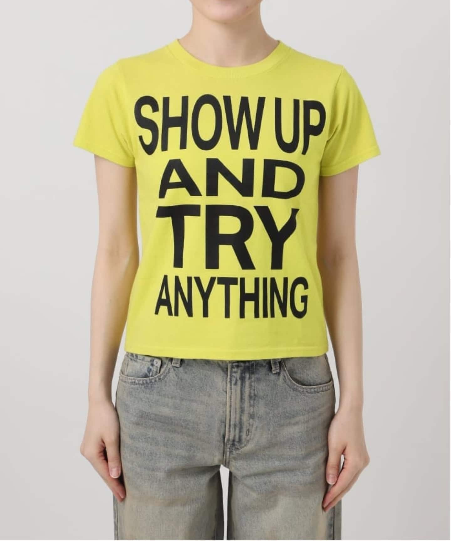 追加2》SHOW UP プリントTEE（Tシャツ／カットソー）｜Oriens JOURNAL