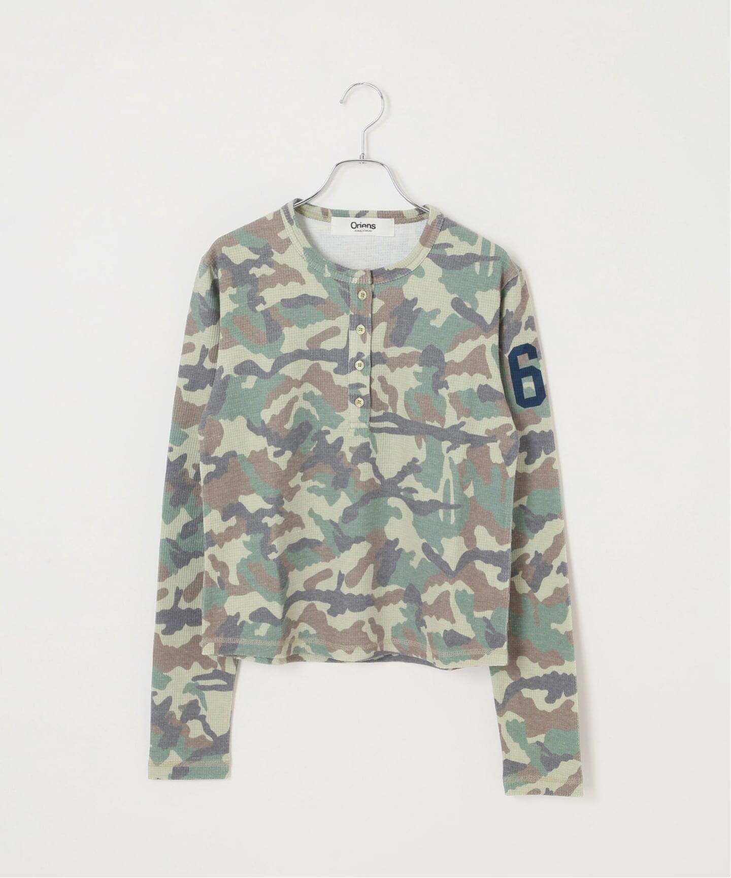 FTW サーマル 迷彩 ロンT Camo67 サーマルロングスリーブTee（Tシャツ／カットソー）｜Oriens