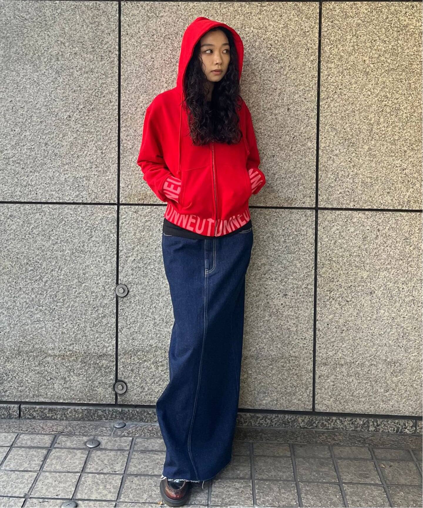フーディーwith バッジ（パーカー）｜Oriens JOURNAL STANDARD