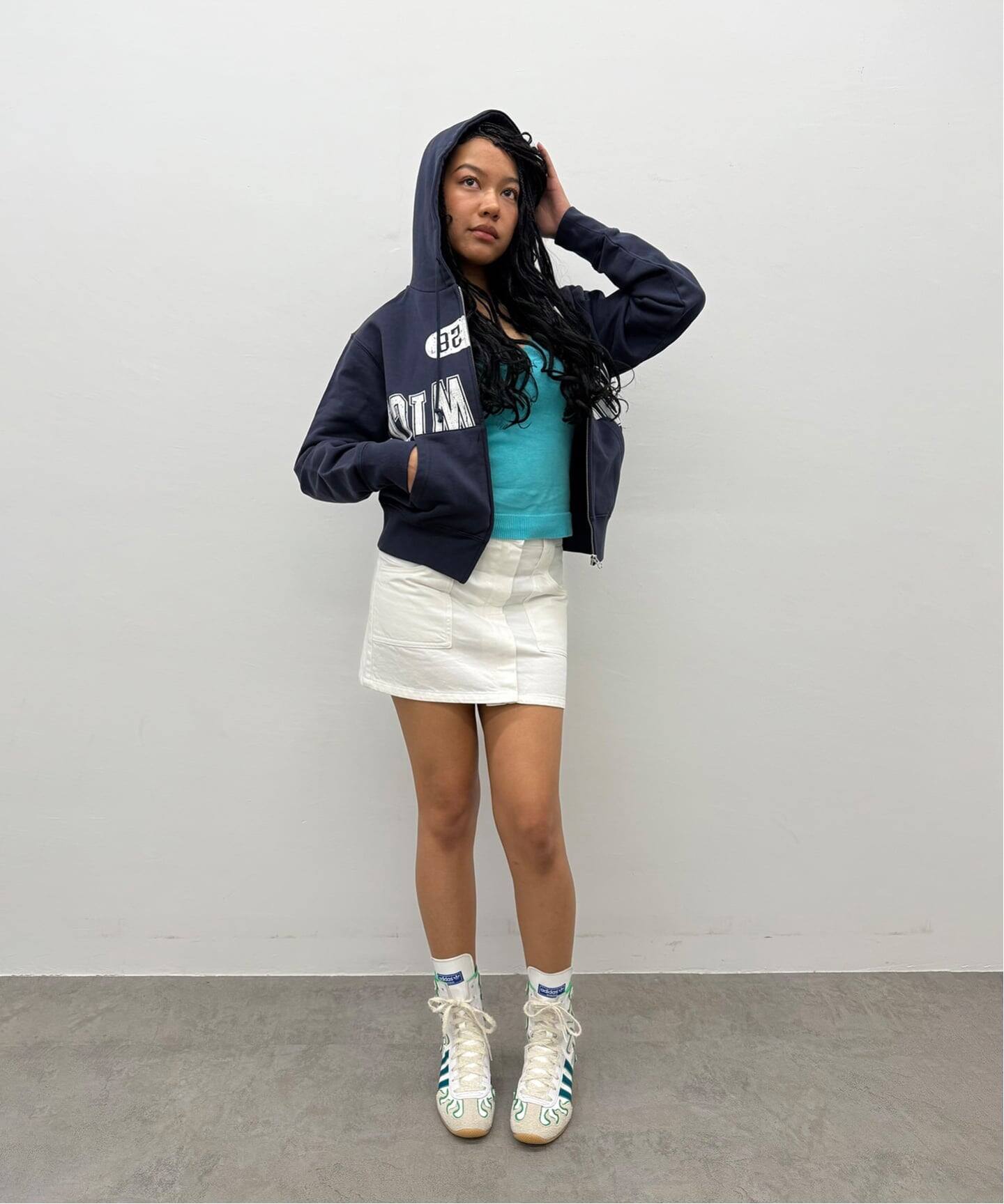 カレッジロゴフーディー（パーカー）｜Oriens JOURNAL STANDARD