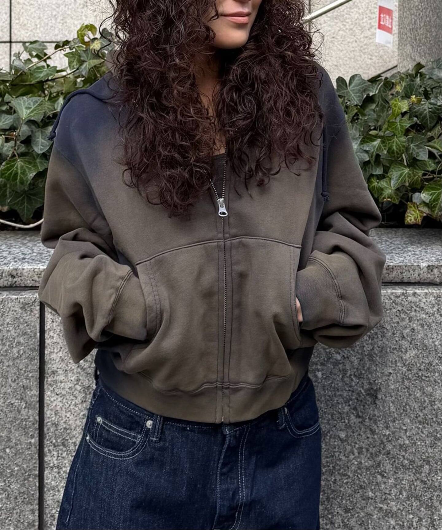 予約》ブリーチコンパクトジップフーディー（パーカー）｜Oriens