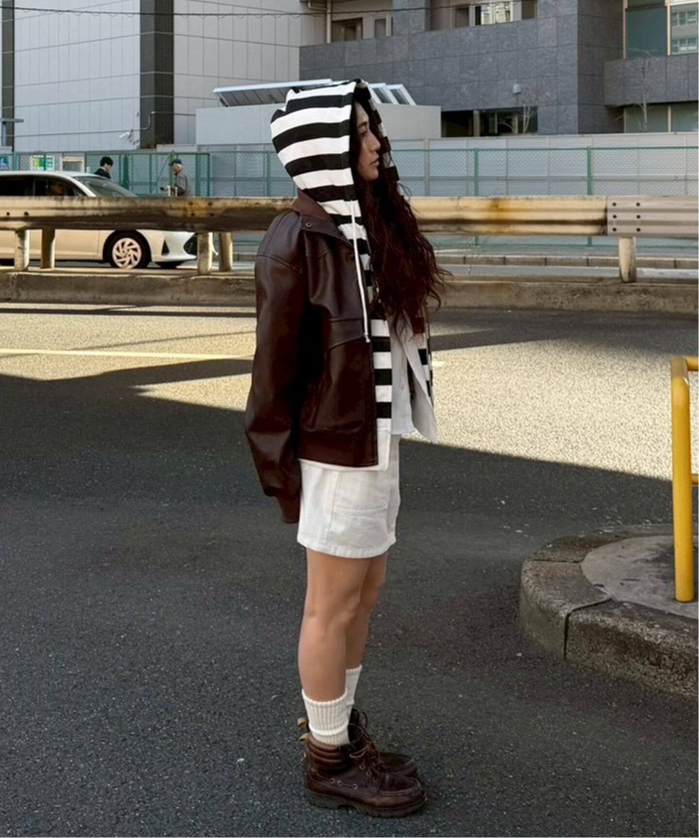 追加》IPU83 Pattern Hoodie（パーカー）｜Oriens JOURNAL STANDARD 