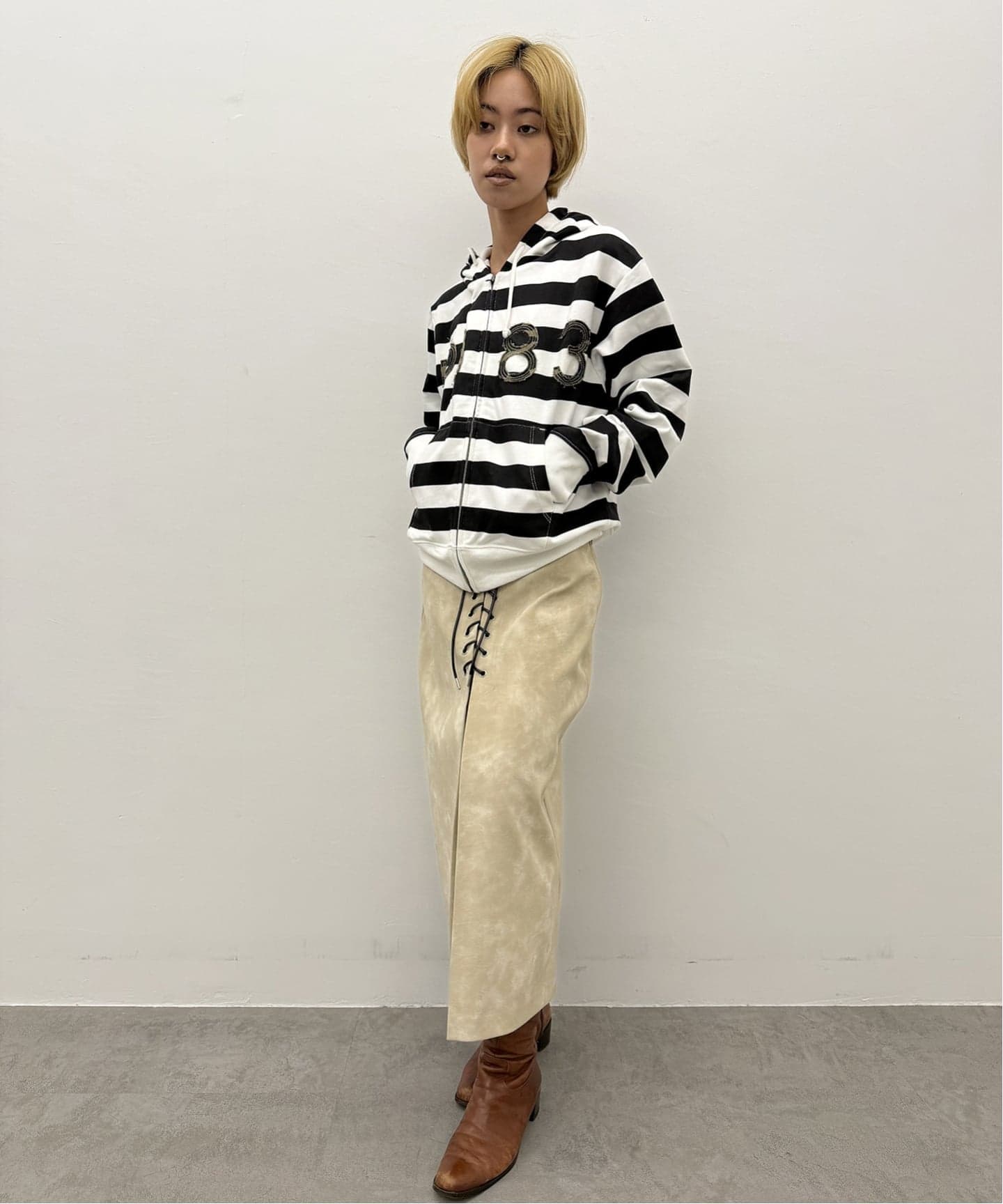 追加》IPU83 Pattern Hoodie（パーカー）｜Oriens JOURNAL STANDARD