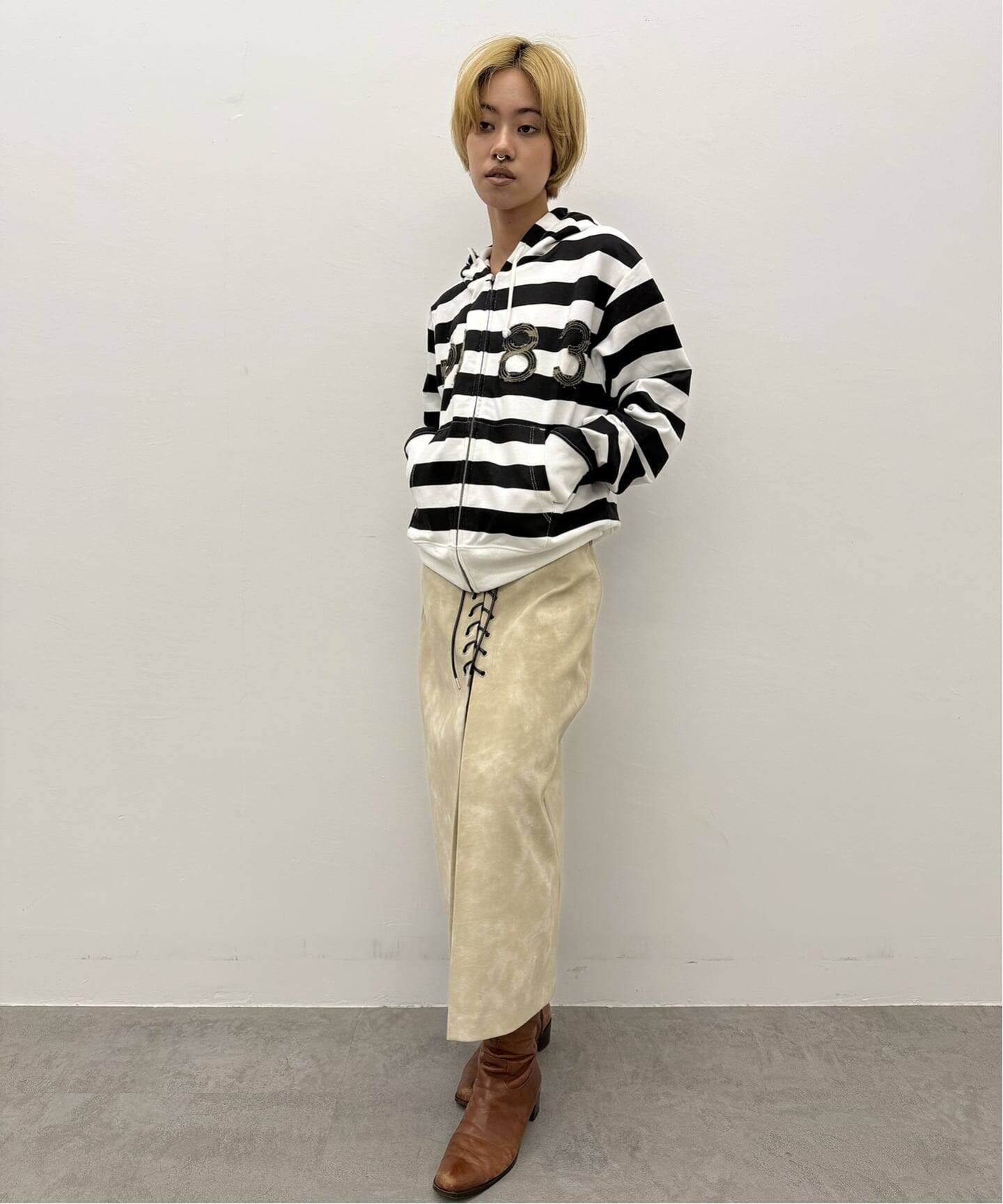 追加》IPU83 Pattern Hoodie（パーカー）｜Oriens JOURNAL STANDARD 