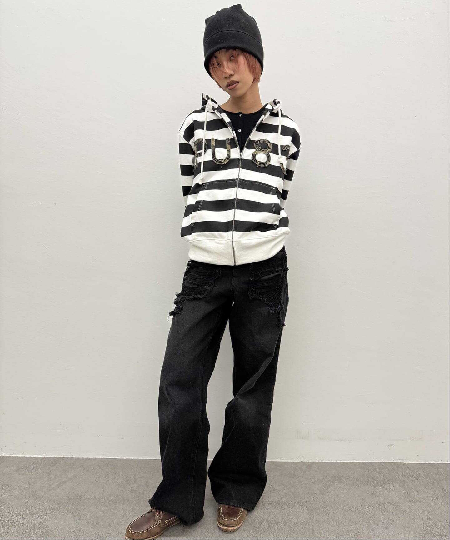 追加》IPU83 Pattern Hoodie（パーカー）｜Oriens JOURNAL STANDARD 