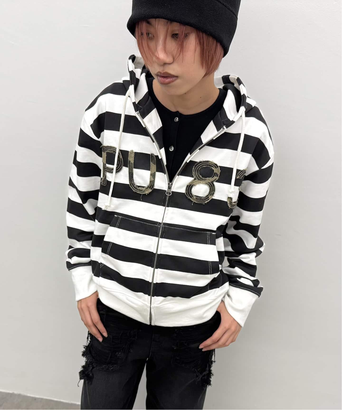 Oriens IPU83 フーディー 追加》IPU83 Pattern Hoodie（パーカー）｜Oriens JOURNAL STANDARD