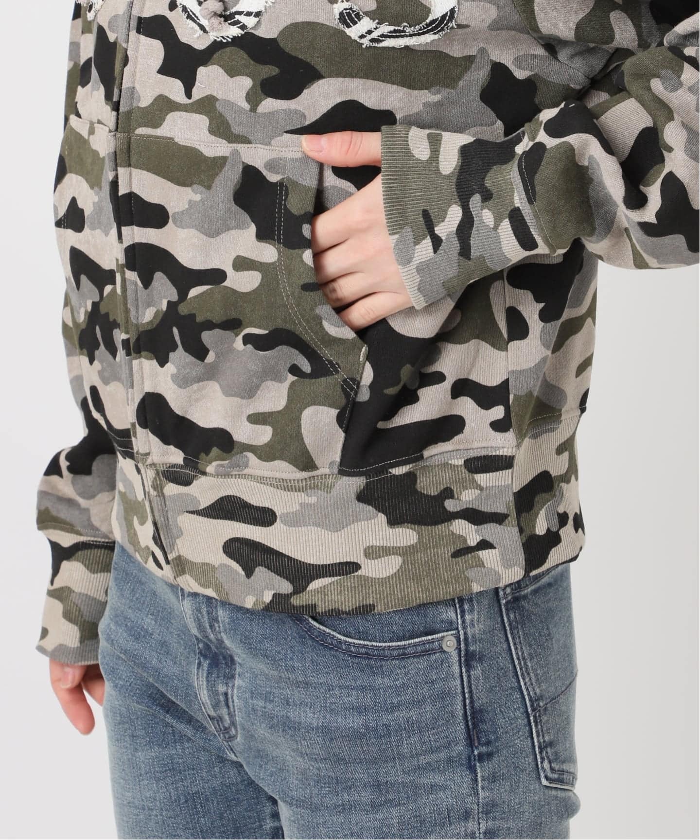 追加》IPU83 Pattern Hoodie（パーカー）｜Oriens JOURNAL STANDARD