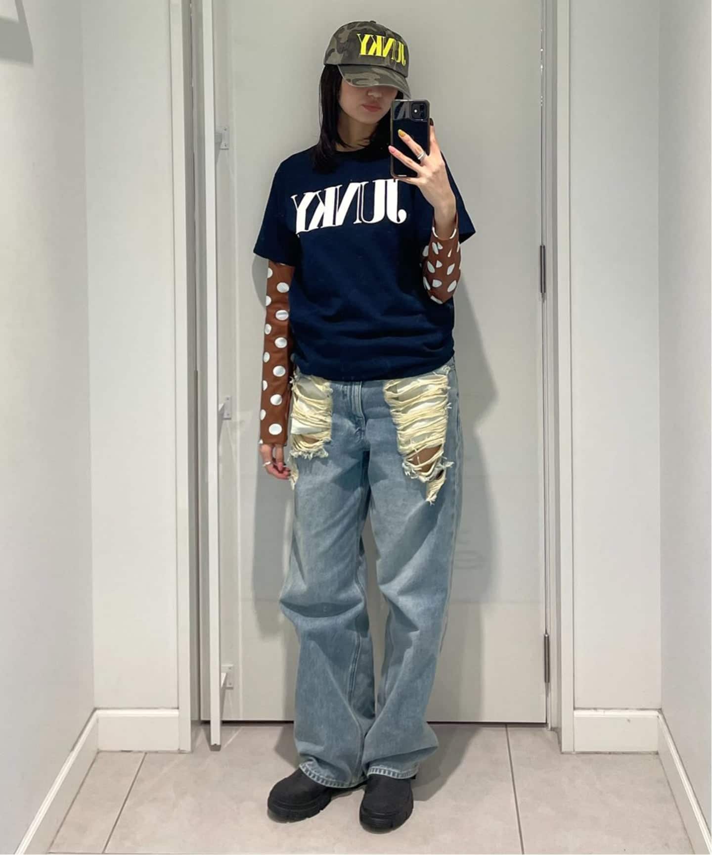 nancy/ナンシー】 JUNKY TEE（Tシャツ／カットソー）｜Oriens JOURNAL