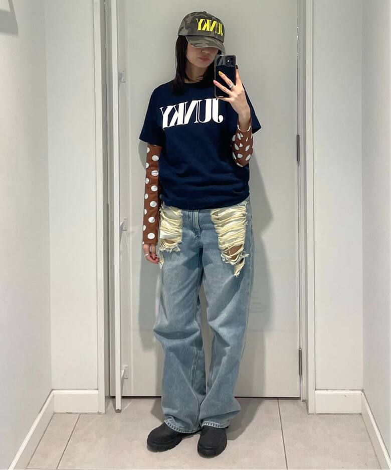 nancy/ナンシー】 JUNKY TEE（Tシャツ／カットソー）｜Oriens JOURNAL 