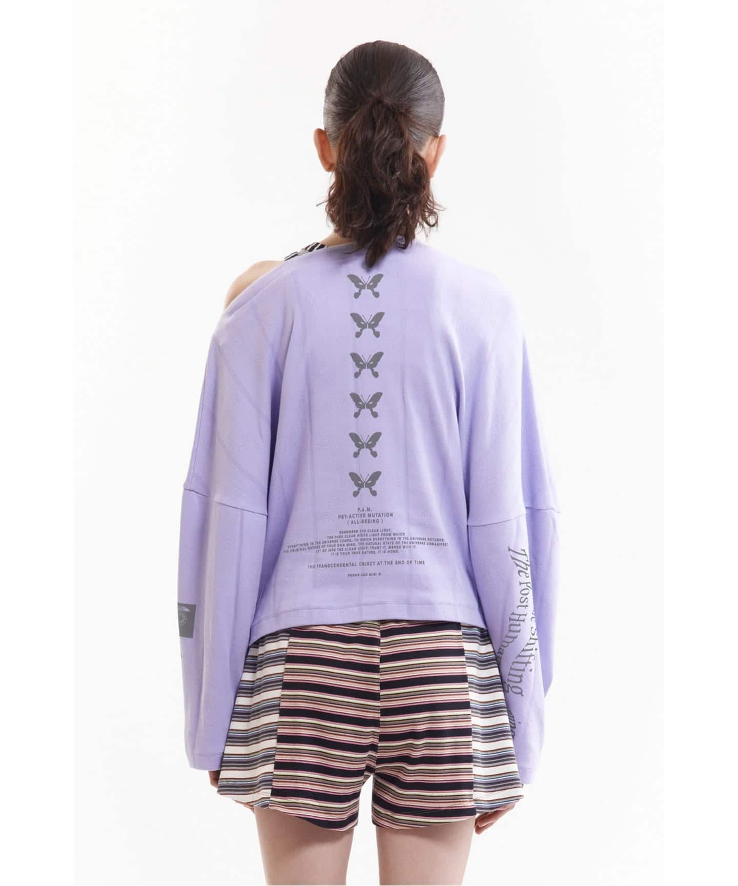 P.A.M/パム】 XEROX POINTELLE OFF SHOULDER TOP（Tシャツ／カットソー