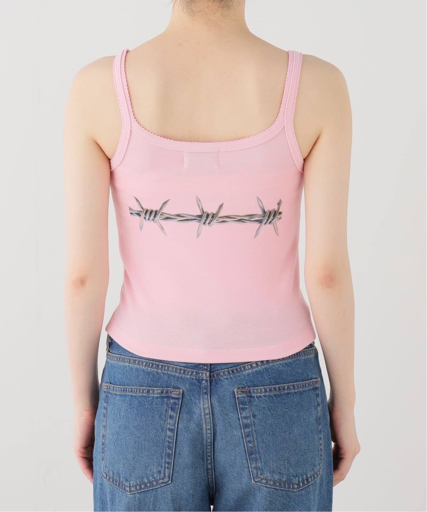 HOLECO/ホレコ】 Dango Camisole（CREEP/PINK）（キャミソール