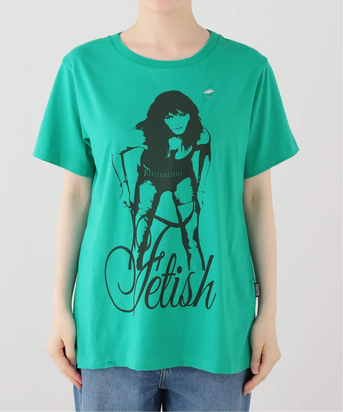 SCULPTOR/スカルプター】 Distressed Muse T（Tシャツ／カットソー