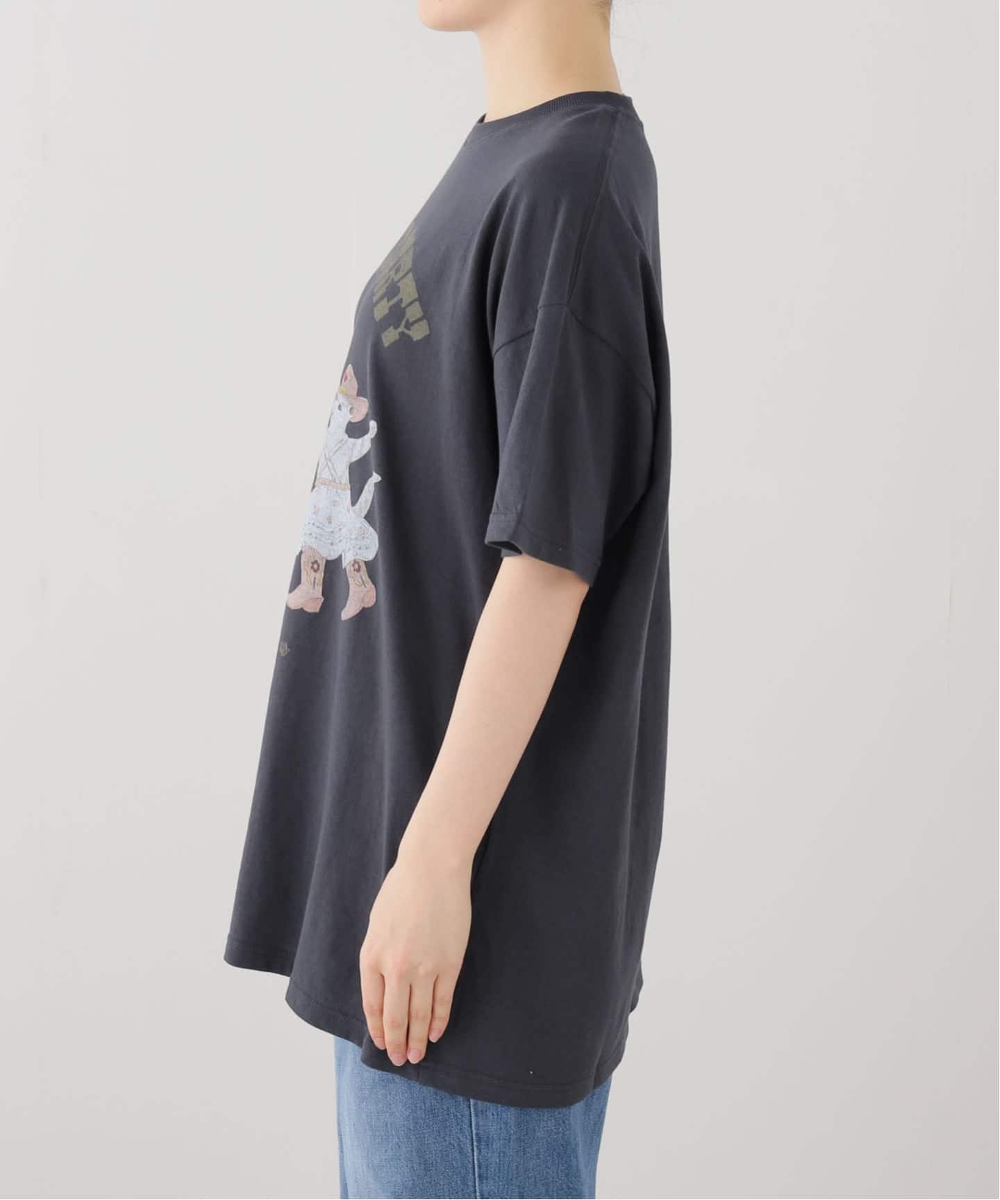 open yy Pilar Family Tシャツ OPEN YY / オープンワイワイ】 Knitted PET CLUB KITTY PARTY TEE（T