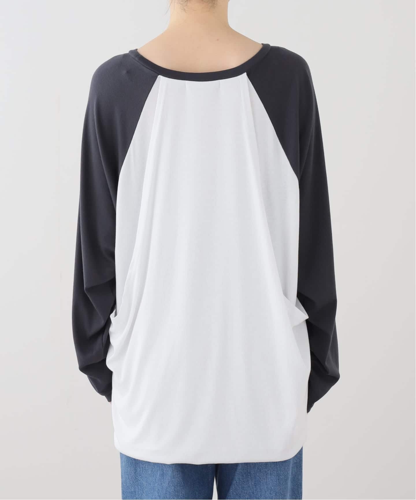 OPEN YY / オープンワイワイ】 Knitted I LOVE YY RAGLAN TEE（Tシャツ