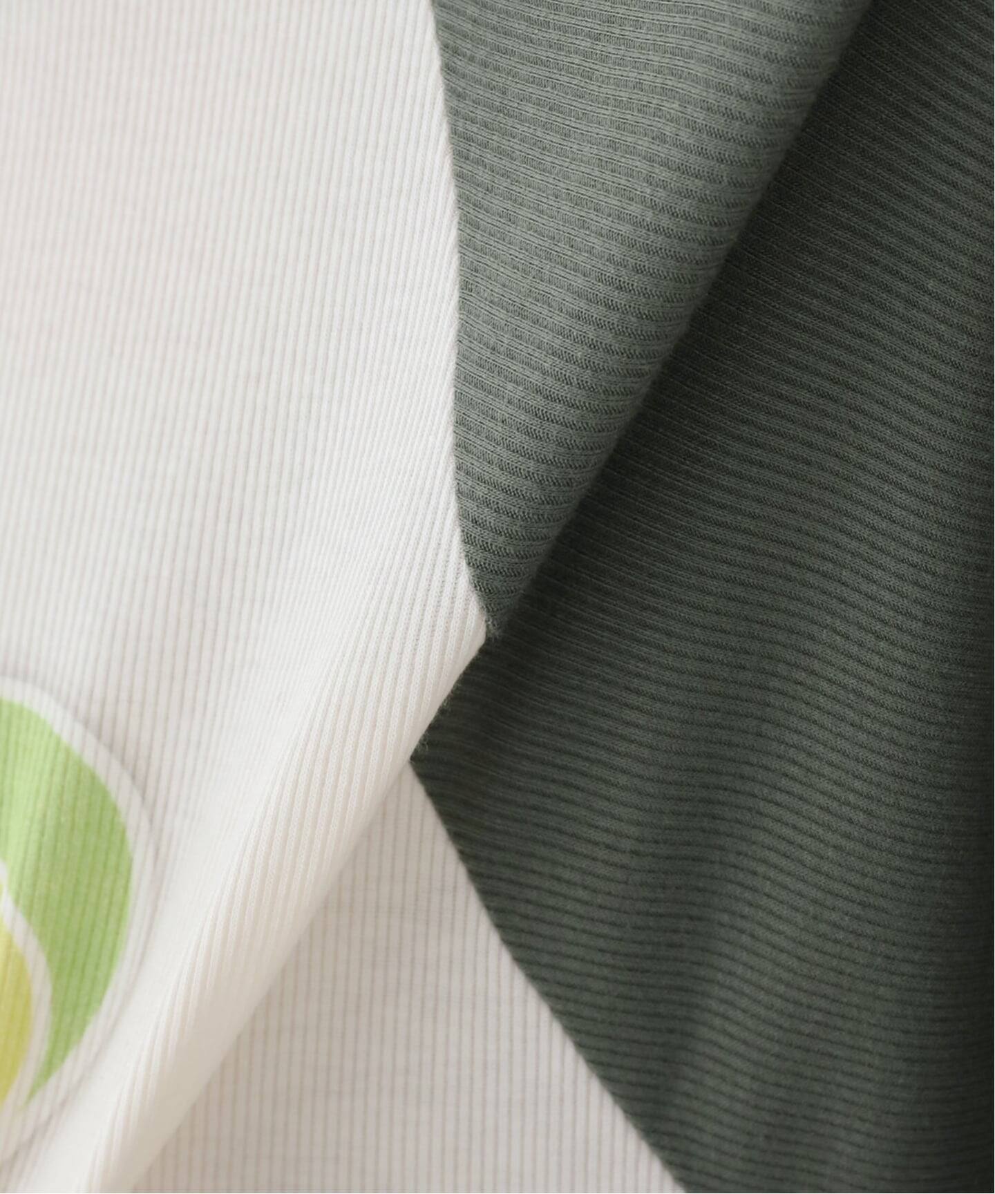 OPEN YY / オープンワイワイ】 Knitted I LOVE YY RAGLAN TEE（Tシャツ