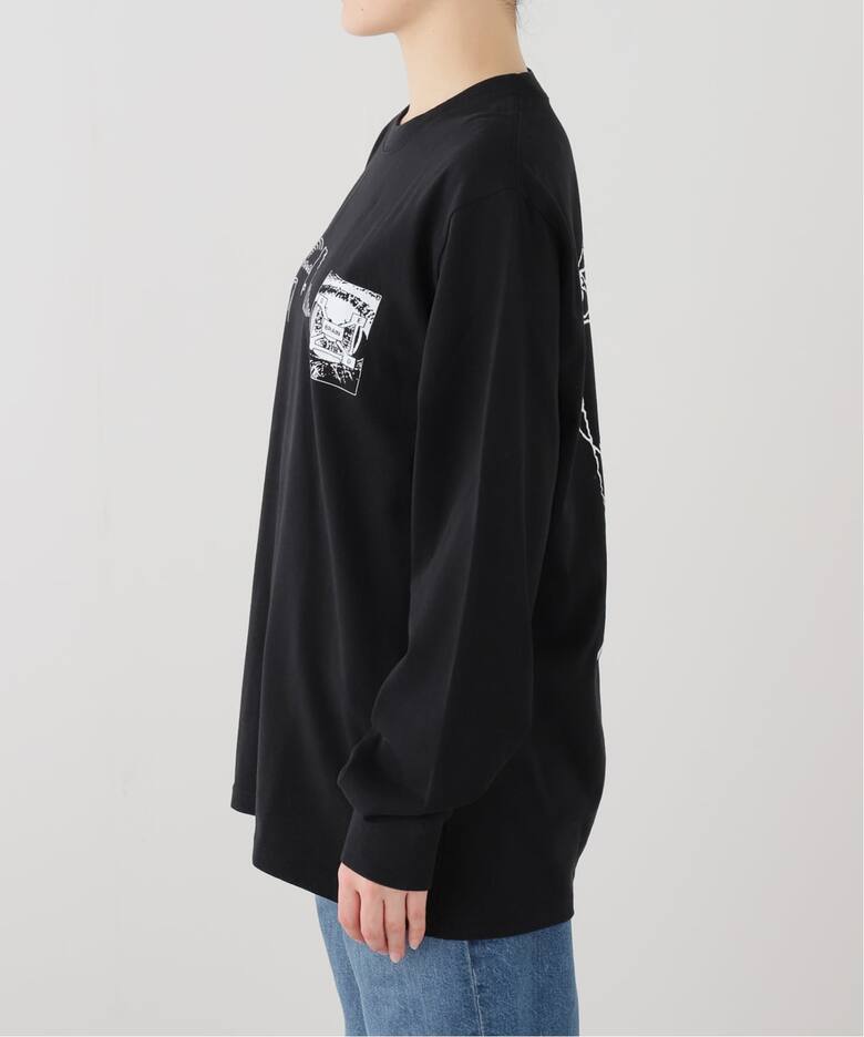 BRAIN DEAD/ブレインデッド】 MULTI VISION LONG SLEEVE SHIR（Tシャツ 