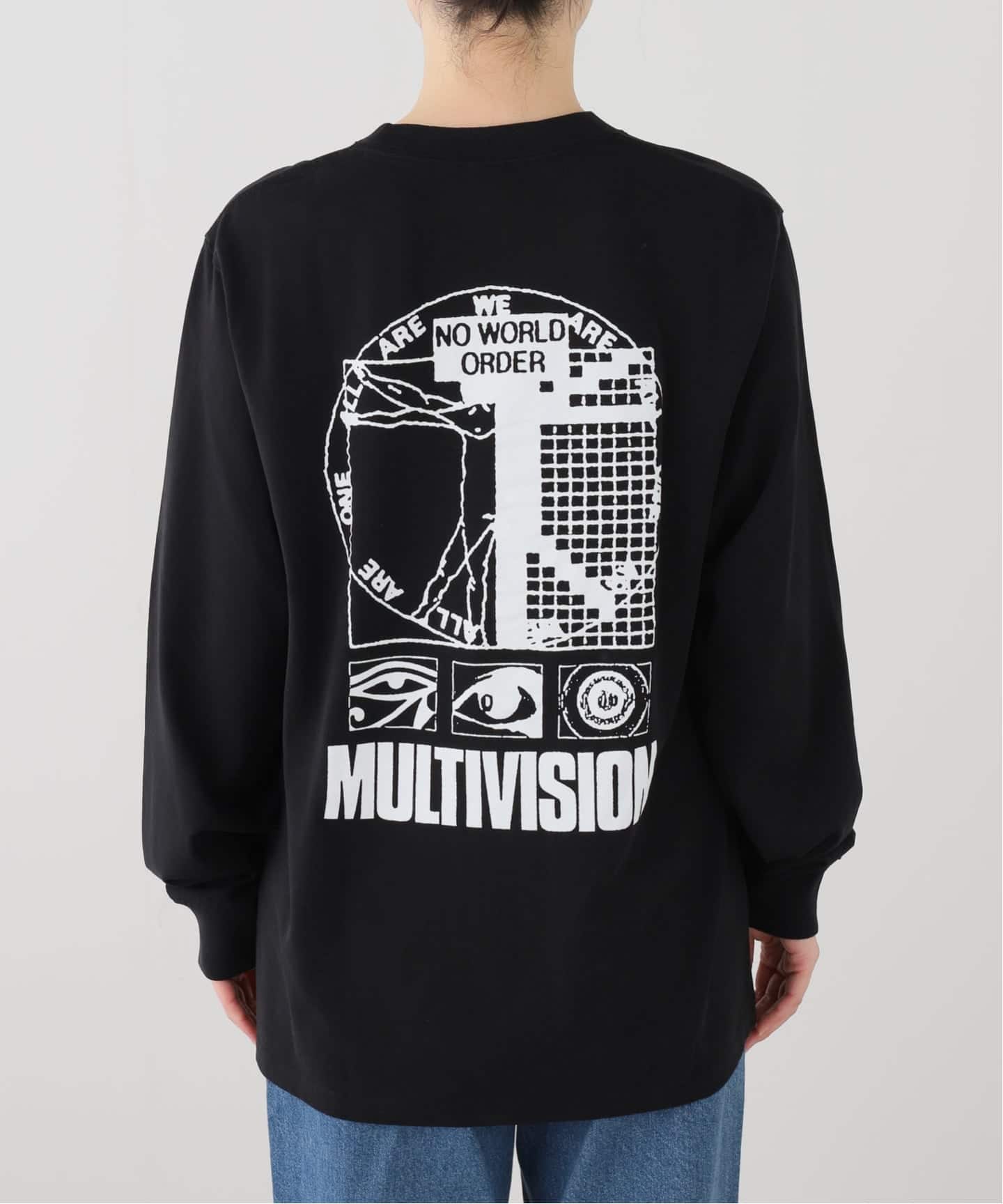 BRAIN DEAD/ブレインデッド】 MULTI VISION LONG SLEEVE SHIR（Tシャツ
