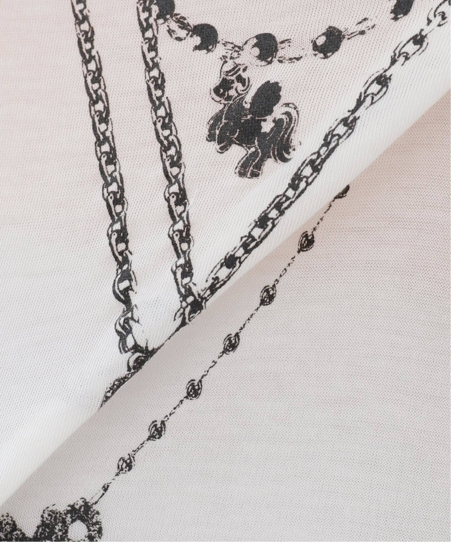 SCULPTOR/スカルプター】 Faux Necklace Tee（Tシャツ／カットソー