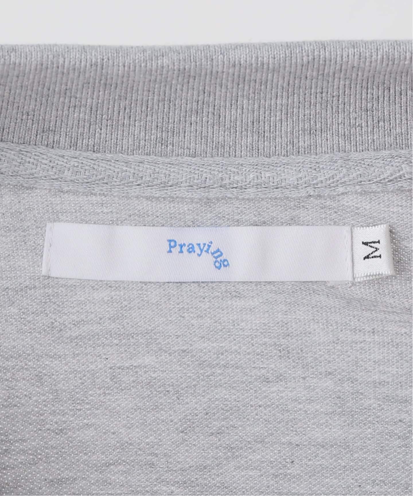 Praying/プレイング】 Hard Work Womens Polo Shirts（Tシャツ