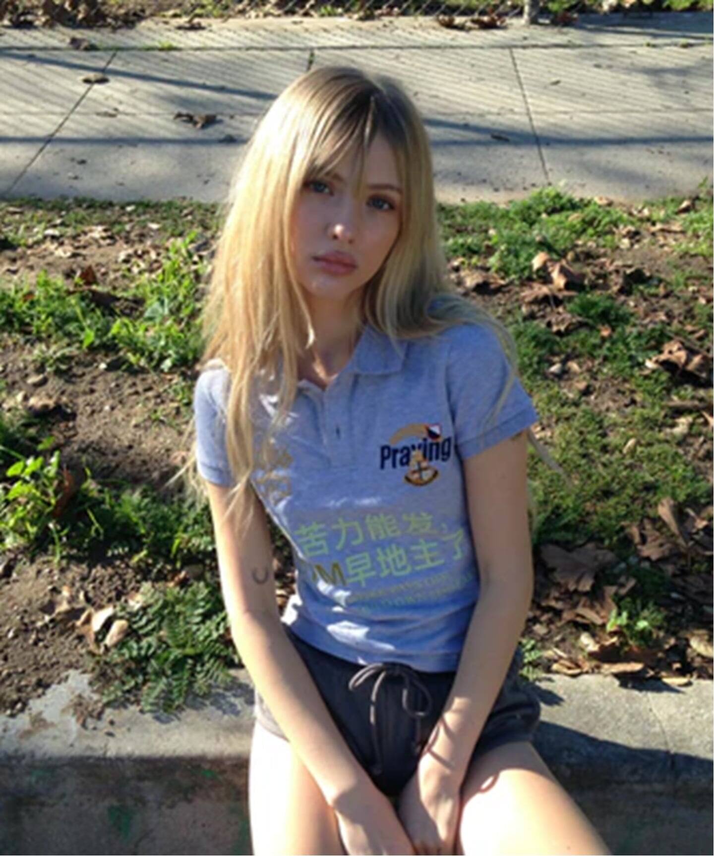 Praying/プレイング】 Hard Work Womens Polo Shirts（Tシャツ