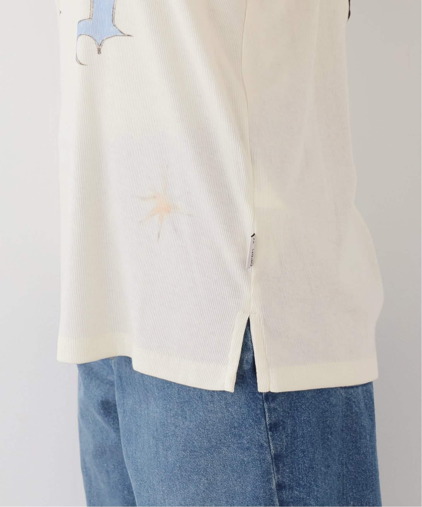 OPEN YY / オープンワイワイ】YY BANDED SLEEVELESS TOP（タンクトップ
