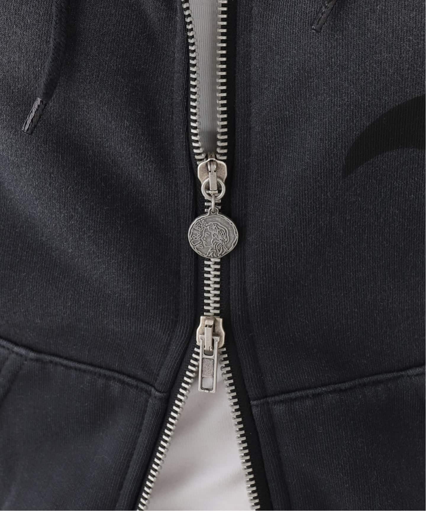 ARIES / アリーズ】Aged Gothic Zip Through Hoodie（パーカー