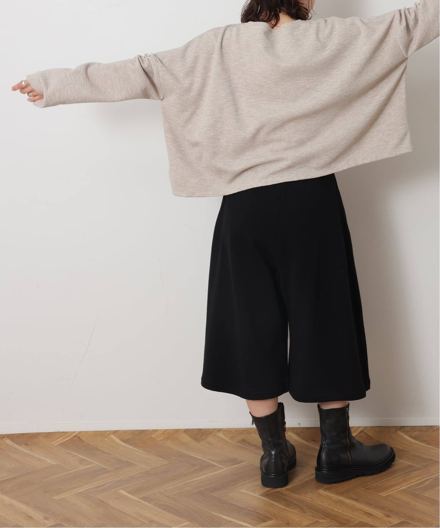 予約》ダブルフェイス ワイドプルオーバー（Tシャツ／カットソー