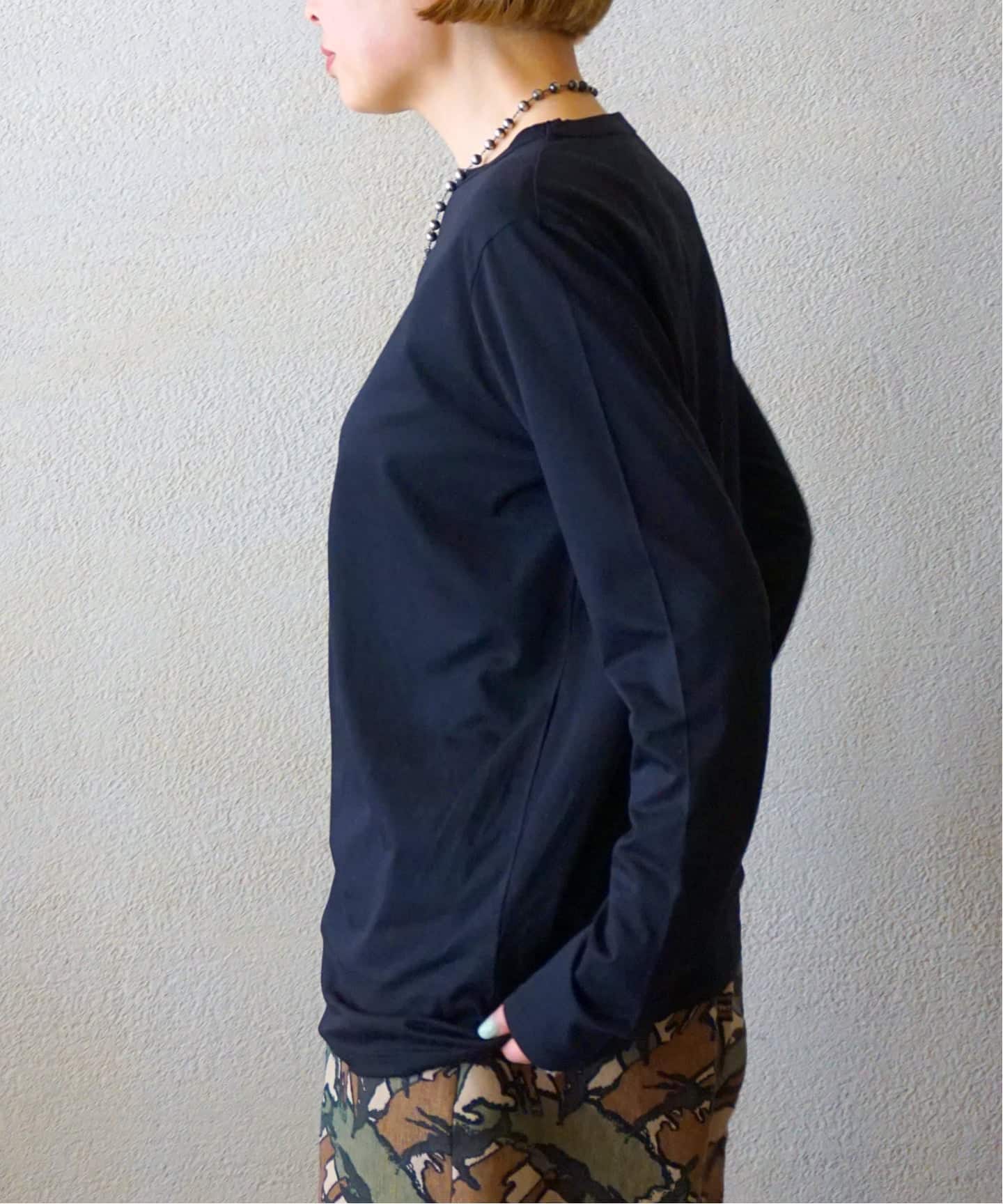 jornal standard luxe スパイラルジャージプルオーバー スパイラルジャージプルオーバー（Tシャツ／カットソー）｜journal