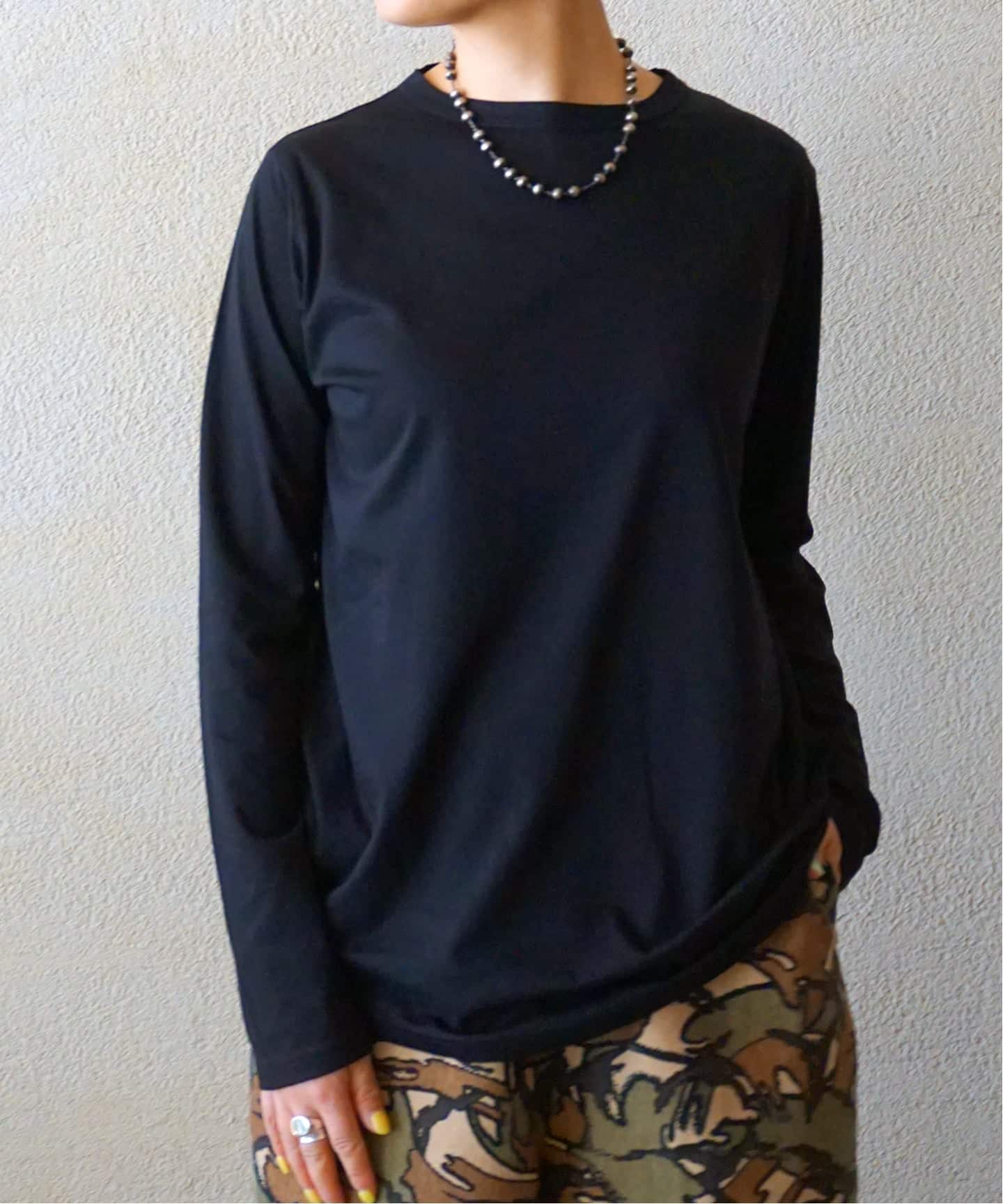 スパイラルジャージプルオーバー（Tシャツ／カットソー）｜journal