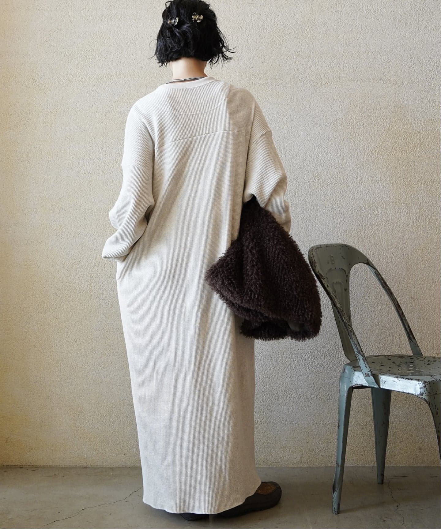 ワッフル ヘンリーN-ワンピース（ワンピース）｜journal standard luxe