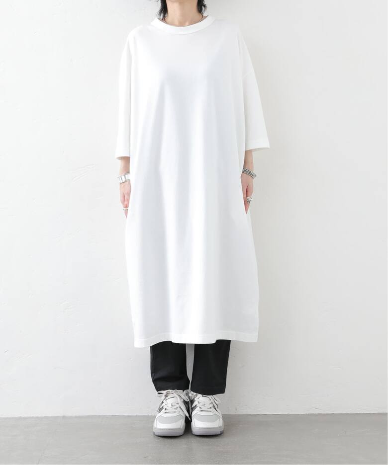 予約》クラシック天竺スタンダードクルーネックワンピース（ワンピース  