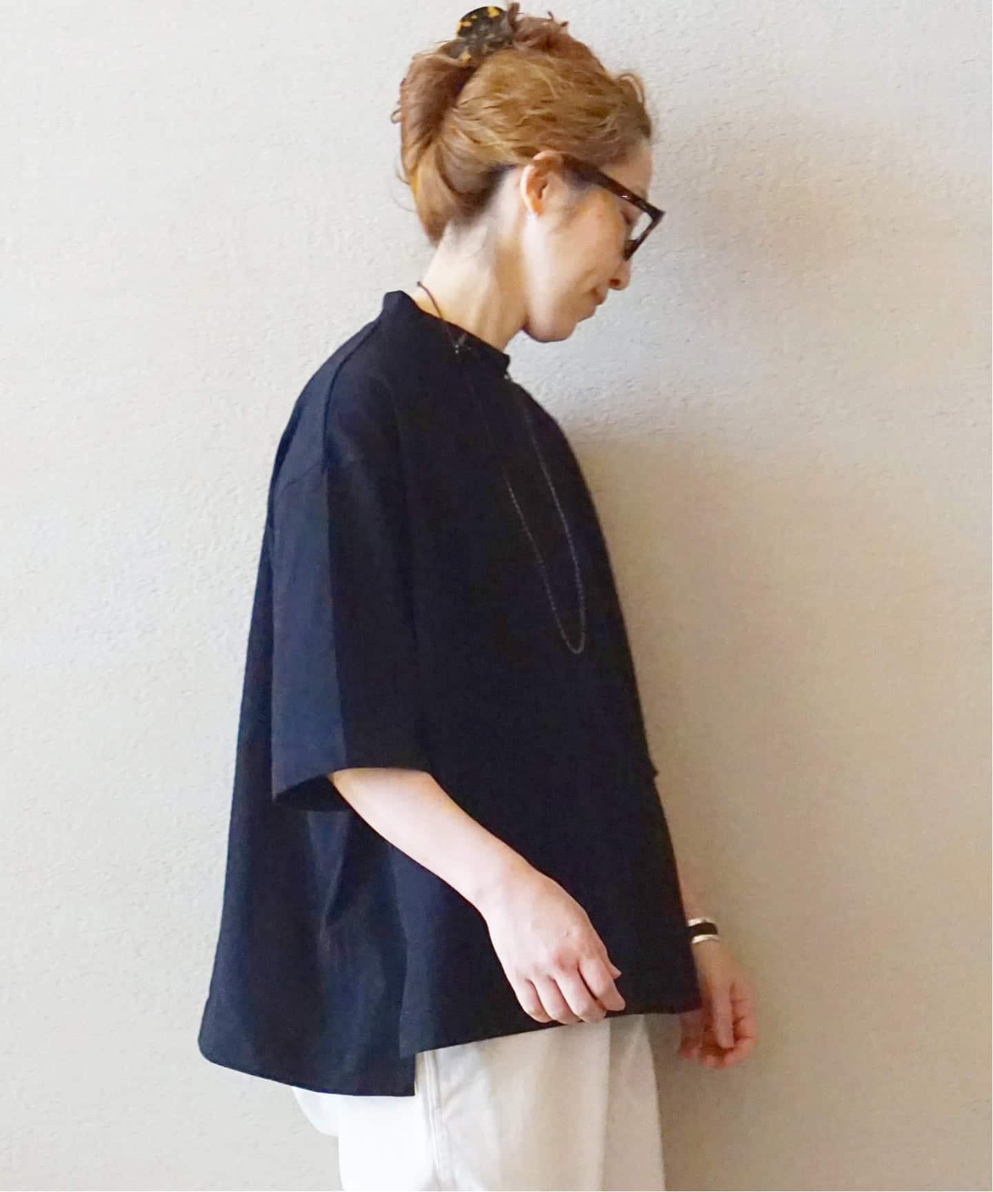 追加》クラシックテンジク モックプルオーバー（Tシャツ／カットソー